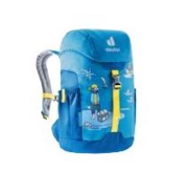 Deuter Schmusebär backpack Hiking backpack Blue, Yellow Polyethylene Sulfone (PES)
