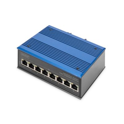 2. ASSMANN Electronic DN-650106 Fast Ethernet Network Switch (10/100) Black, Blue
