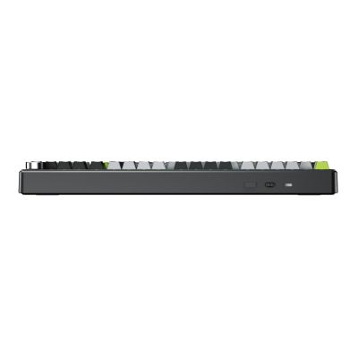 3. gasket F99 Pro Black+Gray+Green GrayWood switch RGB AULA keyboard