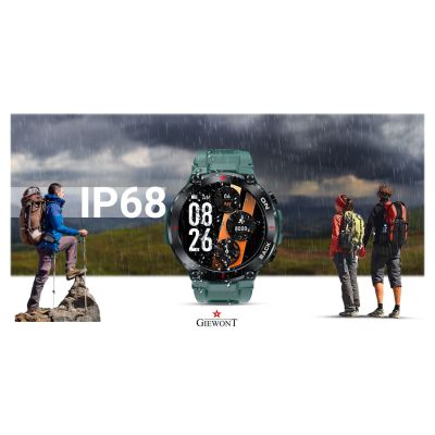 15. GIEWONT Pionier GPS GW460-2 smartwatch - Sea Green