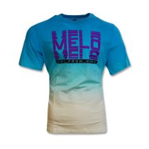 PUMA Melo Fade T-shirt Blue Atoll Training Shirt - 535116-1