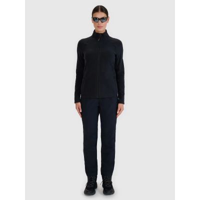 2. Women's trekking fleece with stand-up collar 4F 4FWSS25TFLEF305-20S