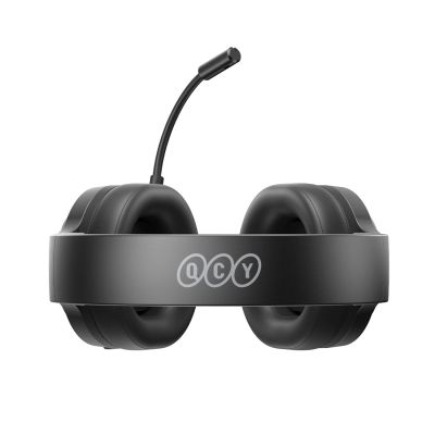 5. QCY Heroad V200 Tri-Mode Gaming Headphones with 7.1 Sound, 240h Battery, and Detachable Microphone - Black