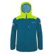 Children’s rain jacket for boys/girls Trollkids Kids Bergen Jacket petrol/lime (610-151)