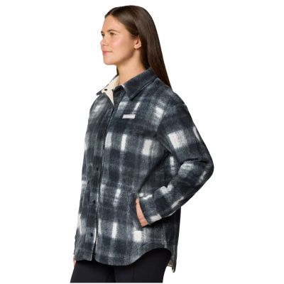 2. Columbia Benton Springs Fleece Shirt Jacket II 2085661191 Gray L