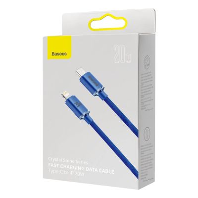 5. Baseus CAJY000203 Lightning - USB-C PD cable 20W 480Mb/s 1.2m - blue