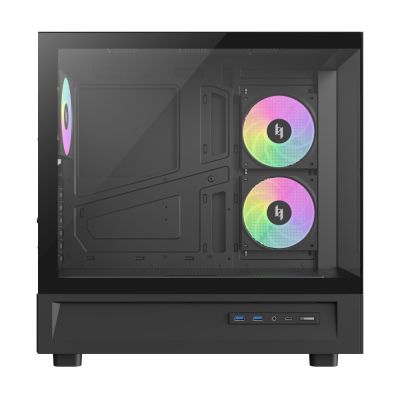 10. GameMax NEX C51 BK Computer Security & Mounts Black