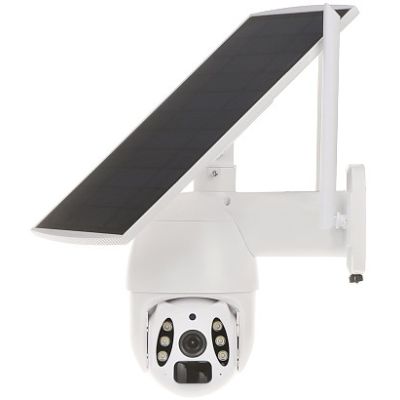 APTI-W21S4G-TUYA-S2 Tuya Smart 4G/LTE Solar IP Camera, Pan & Tilt, Outdoor - 3 Mpx 3.6 mm