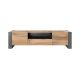 TV cabinet WOOD 180/44/48 wotan oak + anthracite