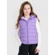 Girls' down vest with synthetic filling 4F 4FJRAW25TVJAF322-51S
