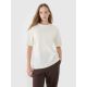 Women's oversize plain T-shirt 4F 4FRSS25TTSHF2694-11S