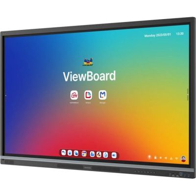 13. Viewsonic IFP5551 Display Interactive Whiteboard 139.7 cm (55") 3840 x 2160 px Touchscreen Black