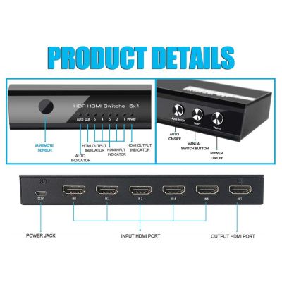 4. Equip 332726 HDMI Video Switch