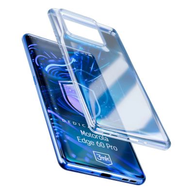 2. 3mk Clear Case for Motorola Edge 60 Pro - transparent