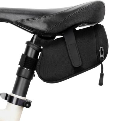 12. Wozinsky small bicycle saddle bag 0.6 l black (WBB8BK black)