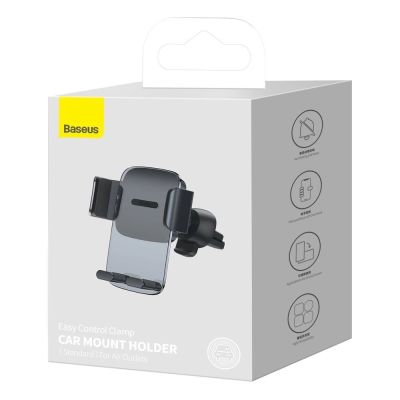 5. Baseus car holder for air vent black (SUYK000101)