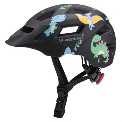 2. Wozinsky Children's MTB Bike Helmet with Detachable Visor XS - Black