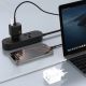 3. Dudao A28PEU PD 45W GaN 2xUSB Wall Charger - Black