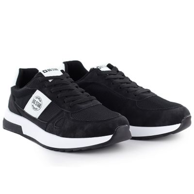 Men's casual black sneakers Big Star TT174352