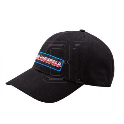11. Karl Lagerfeld K/Futuristic Logo Cap 225W3417