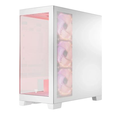 10. MODECOM VOLCNO SPACE APEX ARGB MIDI WHITE CASE