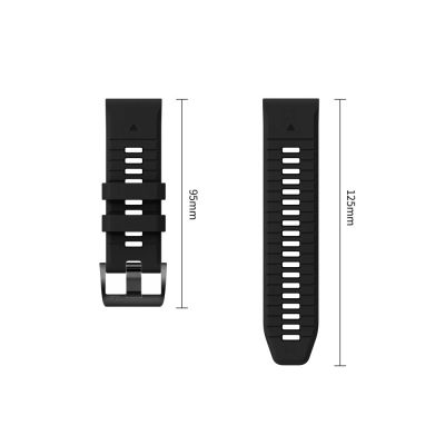 4. Tech-Protect Iconband Pro Strap for Garmin Fenix 5X / 5X Plus / 6X / 6X Pro / 7X / 8 / 8 Pro / 9 / 9 Pro (47 mm) – black-grey
