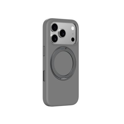 3. AmazingThing Cloudie iPhone 17 Pro Case with Stand - Gray