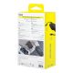 8. Baseus QPow 2 30W 10000mAh Power Bank with Built-in USB-C Cables - Black