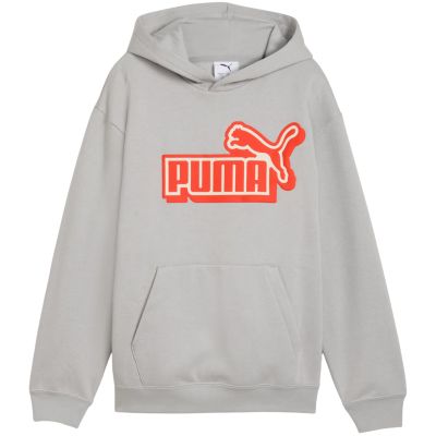 2. Puma ESS Logo Lab Relaxed Hoodie Kids' Sweatshirt, Grey 694674 63
