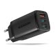 11. AXAGON ACU-DPQ65 Wall charger, GaN 65W, 3x port (USB-A + dual USB-C), PD3.0/QC4+/PPS/Apple