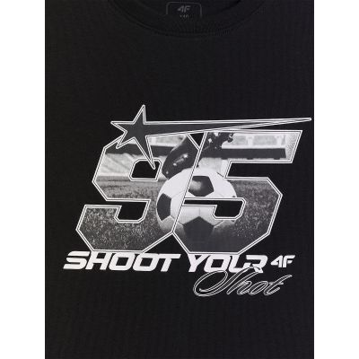 6. Boys’ Regular Fit Printed T-Shirt 4F 4FJRAW26TTSHM4342-20S