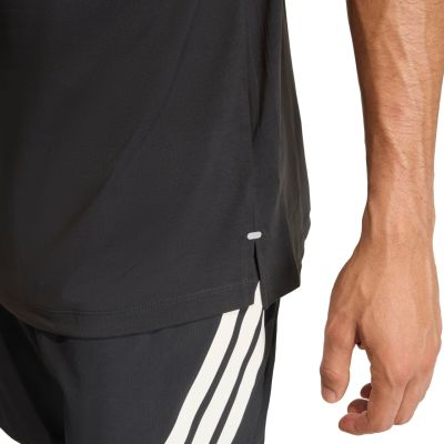 5. adidas ADI365 Running Climacool Iconic Men's T-Shirt Black JZ7694