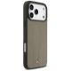 4. Mercedes Leather The Move MagSafe Case for iPhone 17 Pro Max - Beige