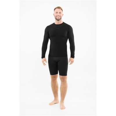 4. VIKING Gary Longsleeve Bamboo Men's Underwear Size L Black