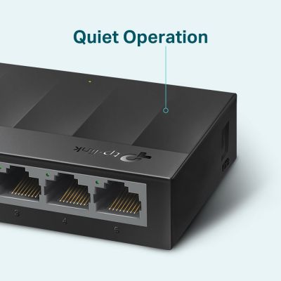 5. Switch TP-LINK LS1005G (5x 10/100/1000Mbps)