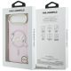8. Karl Lagerfeld IML Choupettes Karl Script Logo MagSafe iPhone Air Case - Pink