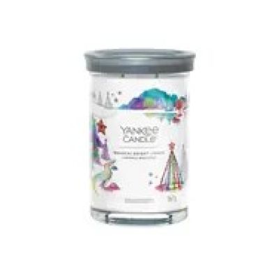 6. Yankee Candle Magical Bright Lights Candle Round White 1 pc.