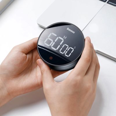 10. Baseus Heyo Pro rotary timer electronic timer gray (FMDS000013)