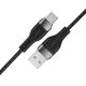 2. Acefast C11-04 USB-A - USB-C 3A Cable 1.2m Magnetic Braid - Black