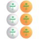 2. TABLE TENNIS BALLS 1-STAR ELITE POLY 40 MIX 6 PCS POTS