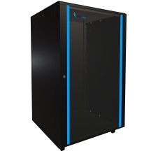 Extralink Rack Cabinet 27U 800x800 Black Standing