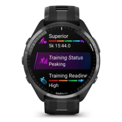 10. Garmin Forerunner 965 47mm Black Watch