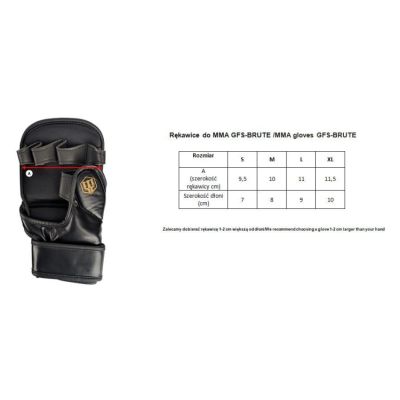 6. GFS-BRUTE MMA Gloves