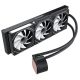 3. GameMax ICEBURG 360 DIGITAL BK computer cooling system Processor All-in-one Liquid Cooler 12 cm Black 1 pc.