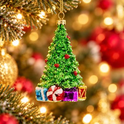 5. MICA Safe Plastic Moulding Bauble – Christmas Tree