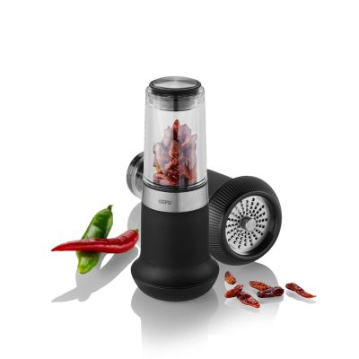 6. GEFU 34631 X-Plosion Chili Grinder GF-0090512 Black