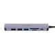 12. UNITEK HUB USB-C 7IN1, HDMI 4K, PD 100W, 5GBPS, ALU