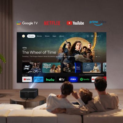 31. Yaber K3 Pro LCD FullHD 1080p Multimedia Projector with JBL Speakers and Subwoofer - Black