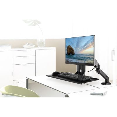 7. Neomounts KEYB-V200BLACK Laptop Stand Black