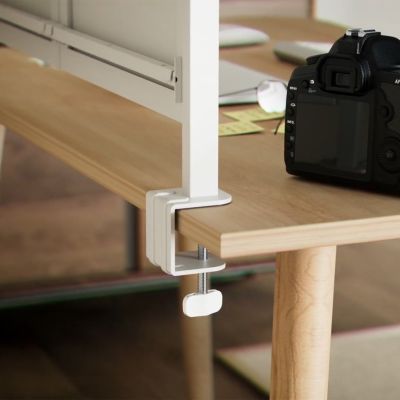 10. Ergo Office desk divider/organizer, max load 10kg, white board, width 1116mm, white, ER-301 W